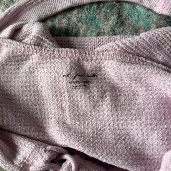 Urban Outfitters Lilac Lace Up Tank Top - Picture 3 of 3